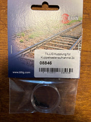 Tillig, 08846, Kupplung für Kuppelkasten, 2 Stück / TT