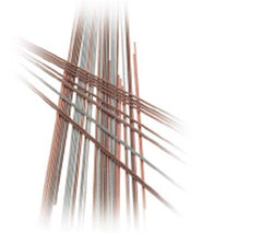 Sommerfeldt 088, Eisendraht verkupfert 0,35 x 500 mm (20 Stück)