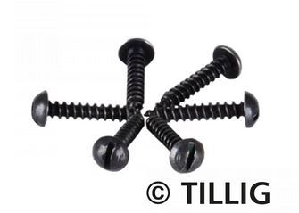 Tillig 08970, Mini-Holzschrauben, 1,4x8 mm, 100 St. Beutel