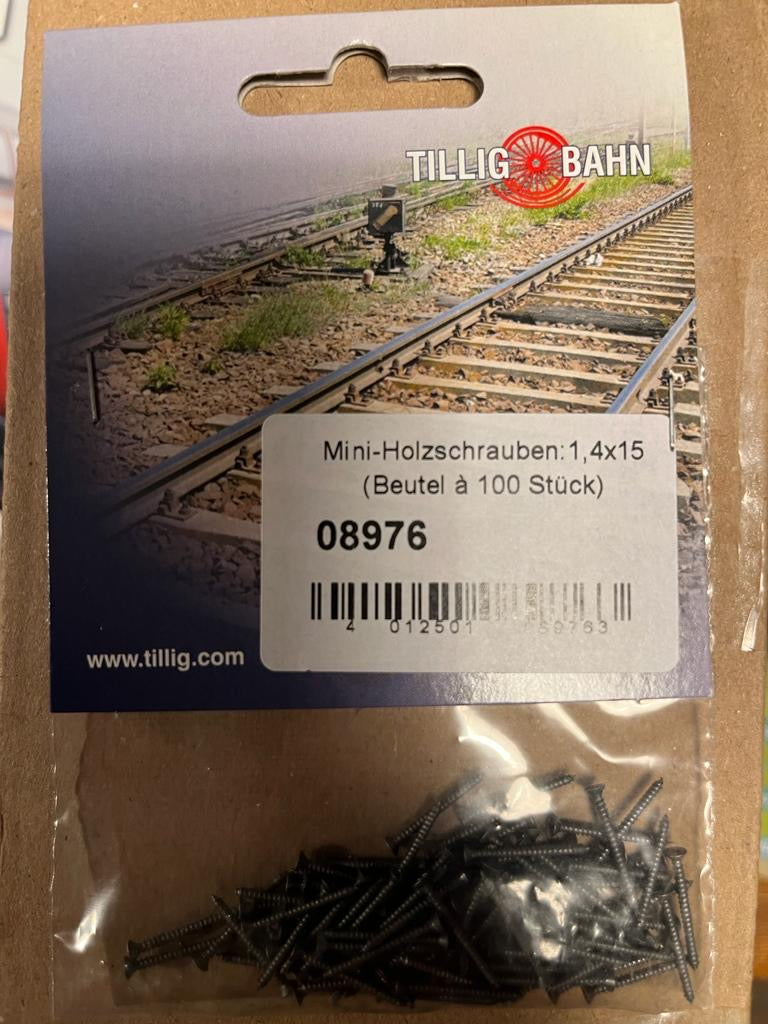Tillig 08976, MiniHolzschrauben
