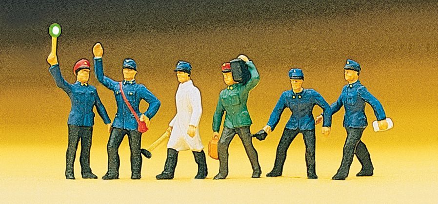 Preiser 10010, Bahnpersonal, H0 / 1:87