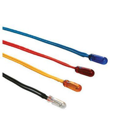 Tams, 80-10102, Kabellämpchen,gelb, T2.3 mm, 16 V, 30 mA, 1 Stück