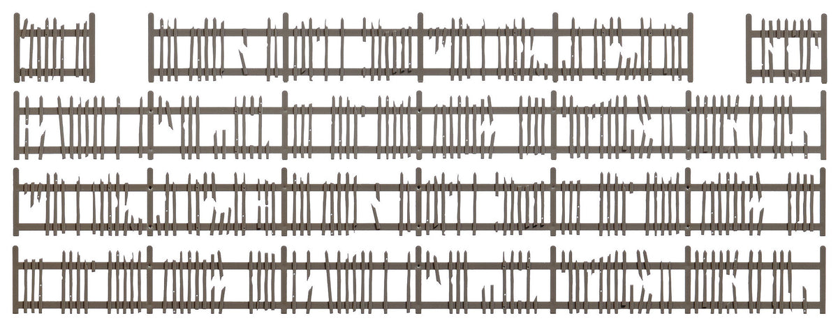 Busch 1011, Alter Lattenzaun / H0