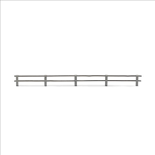 Busch 1123, Zaun mit Betonpfählen / H0