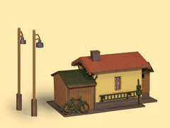 Auhagen 11322, Streckenwärterhaus, Bausatz / H0