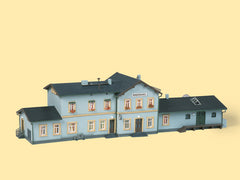 Auhagen 11329, Bahnhof Radeburg, Bausatz / H0