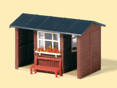 Auhagen 11337, Bahnsteigsperre, Bausatz / H0