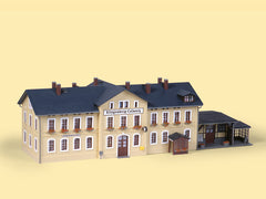Auhagen 11346, Bahnhof Klingenberg - Colmnitz, Bausatz / H0