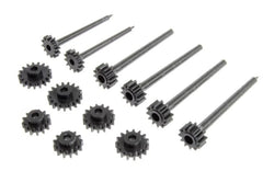 Gützold 30001134, Satz Zahnräder für 2 Getriebe, Dieselloks BB, 14 Stück / H0