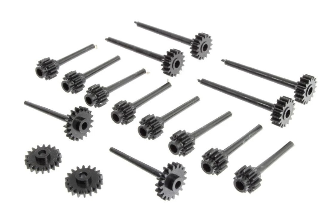 Gützold 30001135, Satz Zahnräder für 2 Getriebe E-Loks CC (16 Stück) / H0