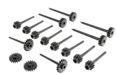 Gützold 30001135, Satz Zahnräder für 2 Getriebe E-Loks CC (16 Stück) / H0