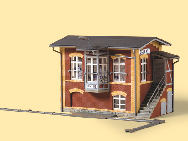 Auhagen 11411, Stellwerk Oschatz, Bausatz / H0