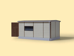 Auhagen 11429, Kö - Schuppen, Bausatz / H0