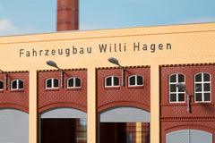 Auhagen, 11451, Fahrzeugdepot, Bausatz / H0
