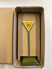 Nachbau / Replika Geschwindigkeitstafel für Spur 0/1