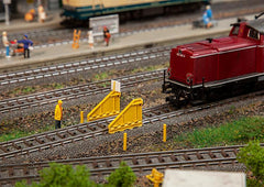 Faller 120321, 2 Klapp-Prellböcke, / H0