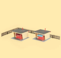 Auhagen 12339, Bungalows, Bausatz / H0 - TT