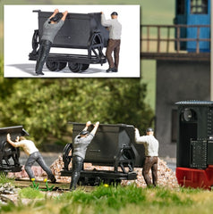 Busch 12451, Action Set: Lore leeren / H0