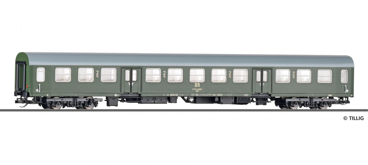 Tillig 12608, Personenwagen Bmhe, 2. Klasse, DR, Ep.IV / TT