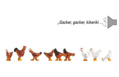 Noch 12853, Hühner (Sound-Szenen ), / H0