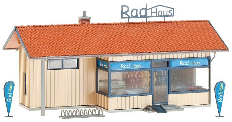 Faller 130508, Fahrradladen, / H0