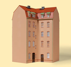 Auhagen 13334, Eckhaus Markt 1, Bausatz / H0 - TT