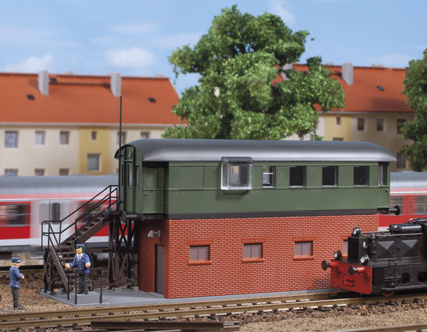 Auhagen 13339, Behelfsstellwerk, Bausatz / TT