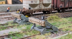 Noch 13602, 3D-MINIS, Prellböcke, 2 Stück / H0