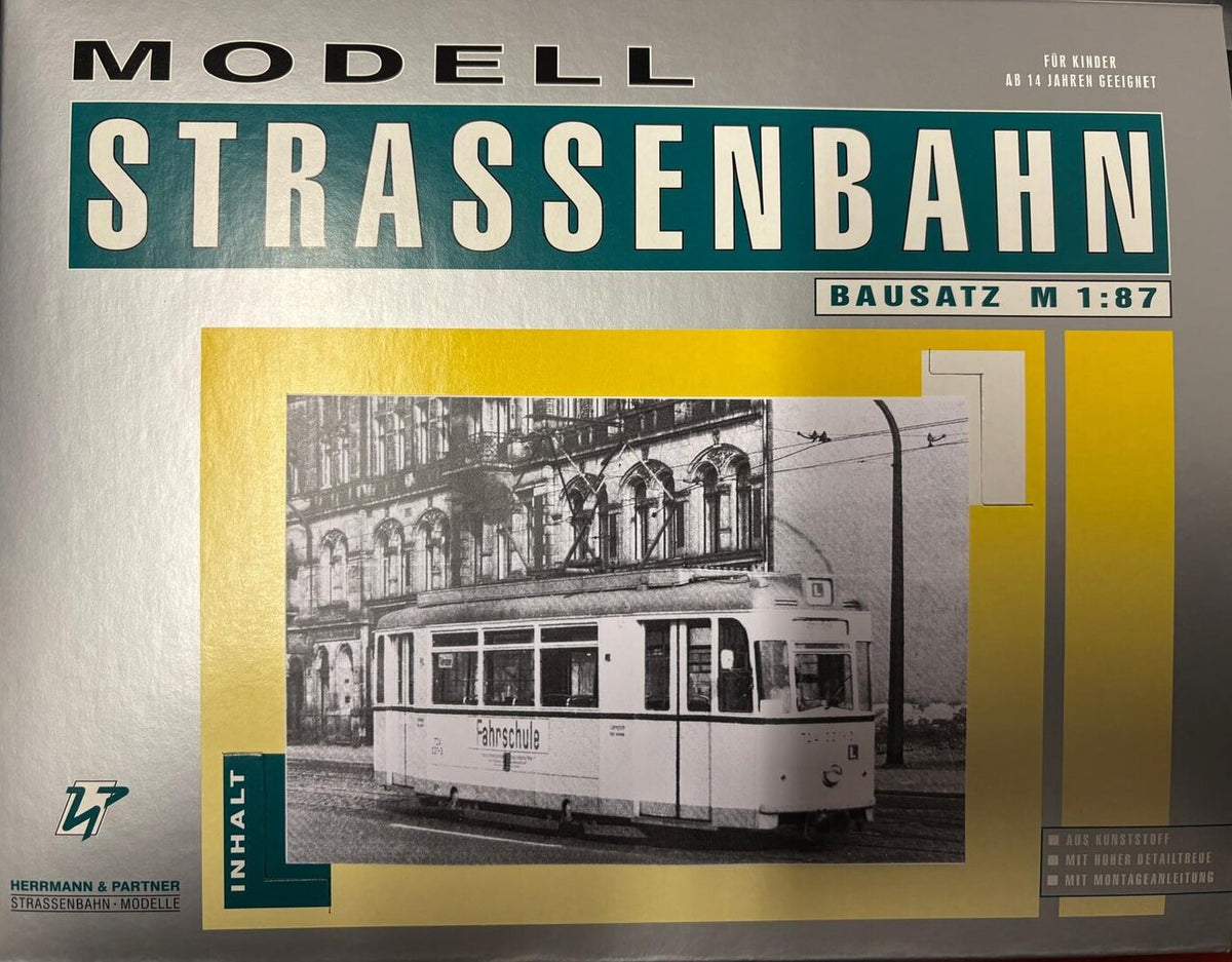 Herrmann & Partner 14032/1, ET57 ER Fahrschule, der Dresdner Verkehrsbetriebe / H0