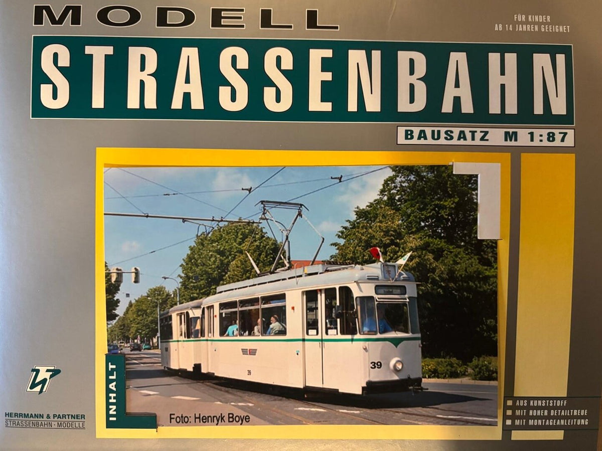 Herrmann & Partner 14045B, ET57ER / B2-62, Halberstädter Vehrkehrsbetriebe, / H0m