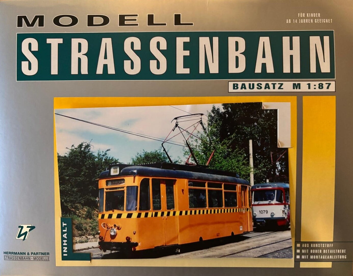 Herrmann & Partner 14068/1, Gotha ET57 ZR, ATW Halle, Bausatz / H0m