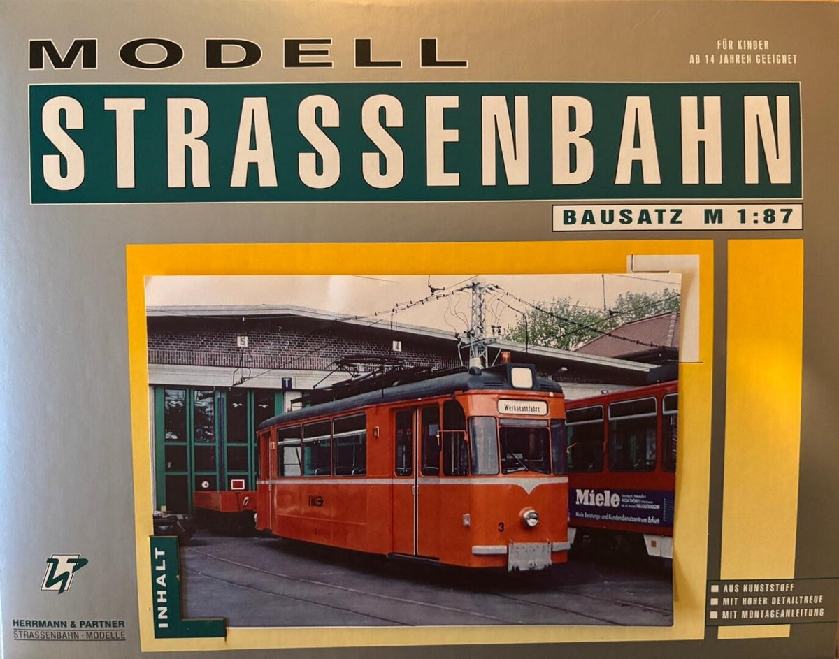 Herrmann & Partner 14069/1, Gotha T2-62 ATW Erfurt, Bausatz / H0m