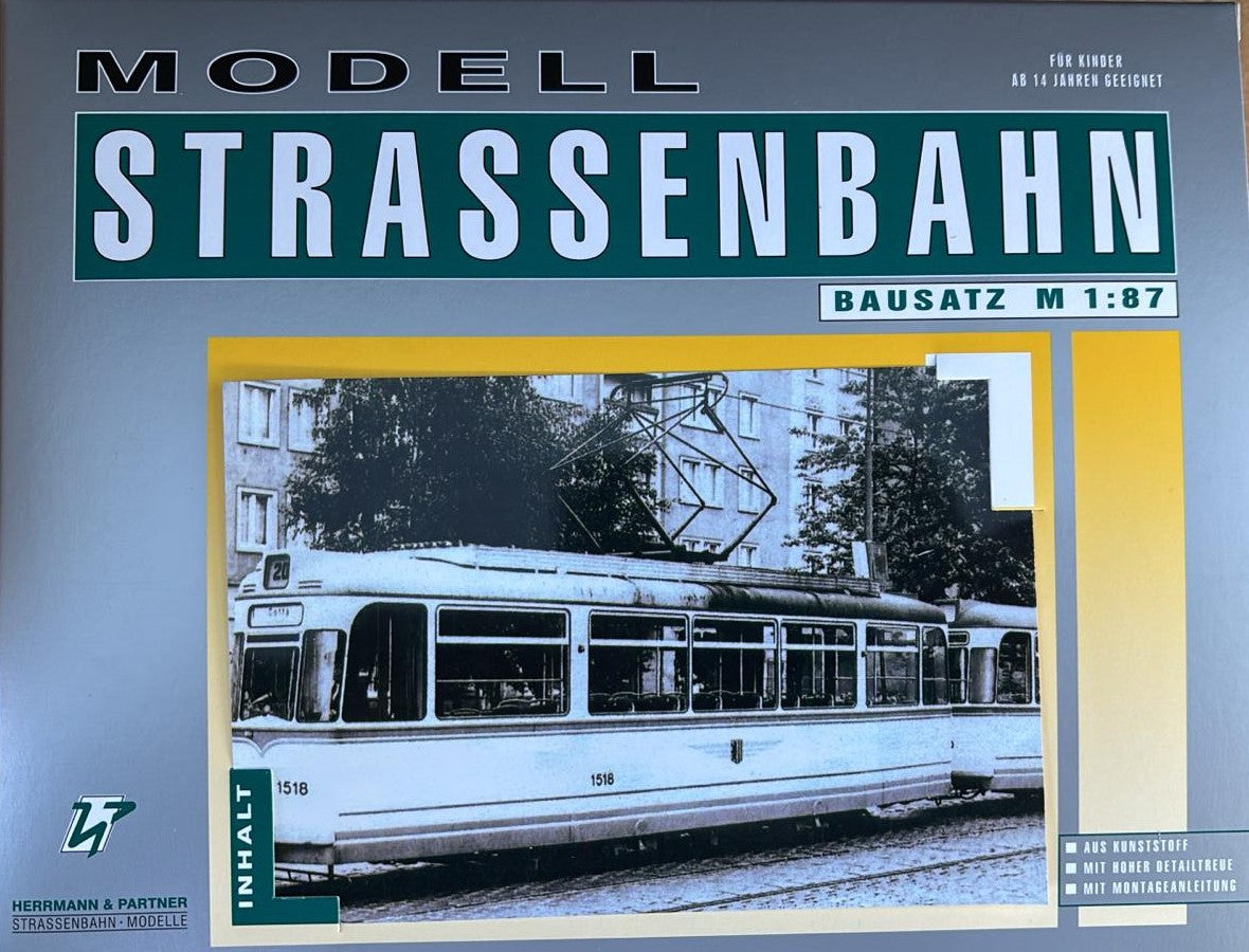 Herrmann & Partner 14070, T2-62/B2-62, der Dresdner Verkehrsbetriebe, Bausatz / H0