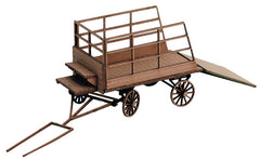 Noch 14245, Viehtransportwagen, Bausatz / H0