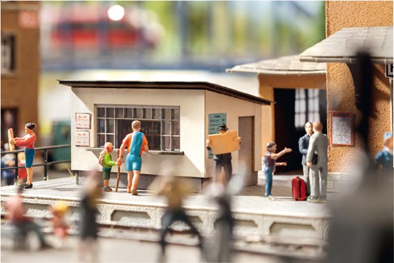 NOCH 14310 Bahnsteigkiosk / H0