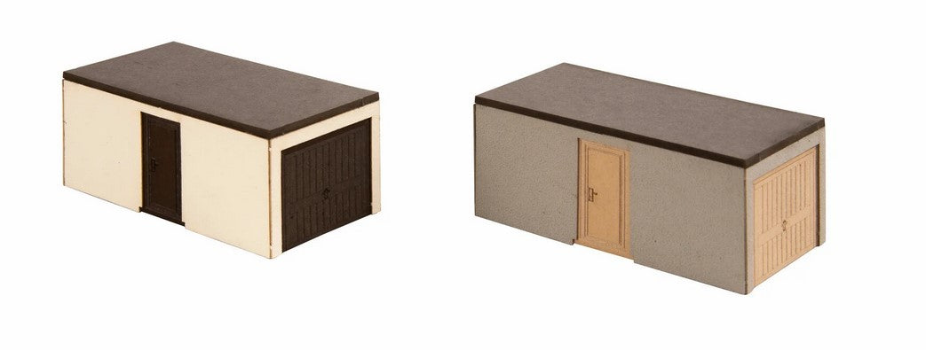 Noch 14319, Fertig-Garagen, Lasercut - Minis / H0