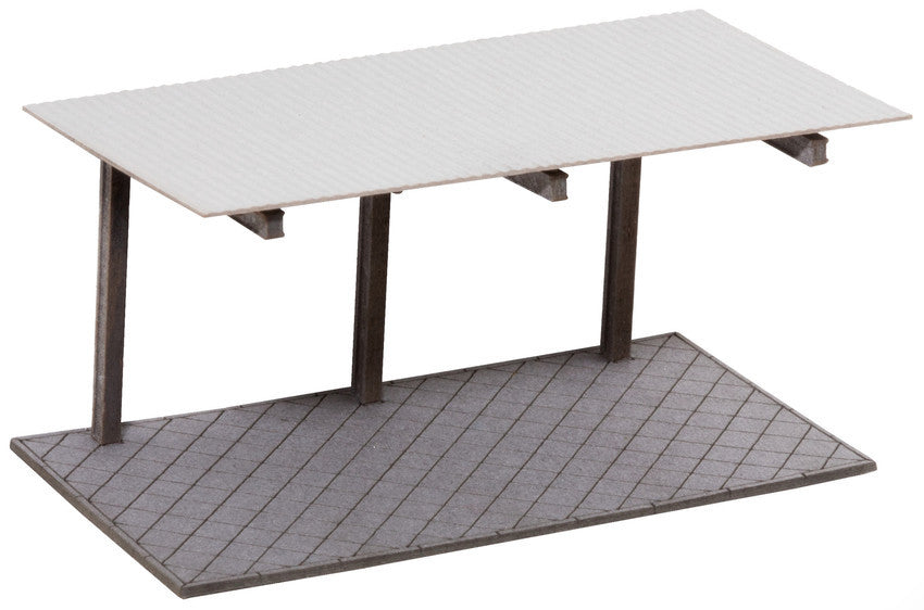 Noch 14349, Freitragender Carport, Bausatz / H0