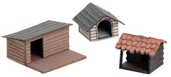 Noch, 14364, Hundehütten, Laser-Cut minis / H0