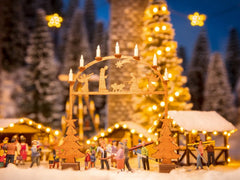 Noch 14391, Weihnachtsmarkt-Eingangsbogen / H0