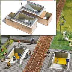 Busch 1465, Fußgängerunterführung, Bausatz / H0