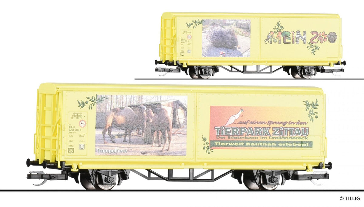 Tillig 14854, Schiebewandwagen START, Mein Zoo, Ep.VI / TT