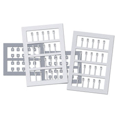 Busch 1491, Kilometersteine, 40 Stück / H0