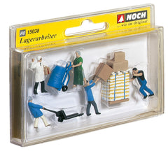 Noch 15038 Lagerarbeiter, Figuren / H0
