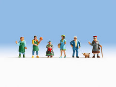 Noch 15470, Wochenmarkt, Figuren / H0
