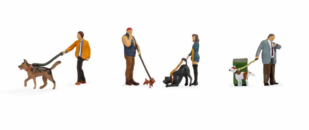 Noch 15471 Menschen mit Hunden, Figuren / H0