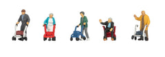 Noch 15549, Senioren mit Rollator, Figuren / H0