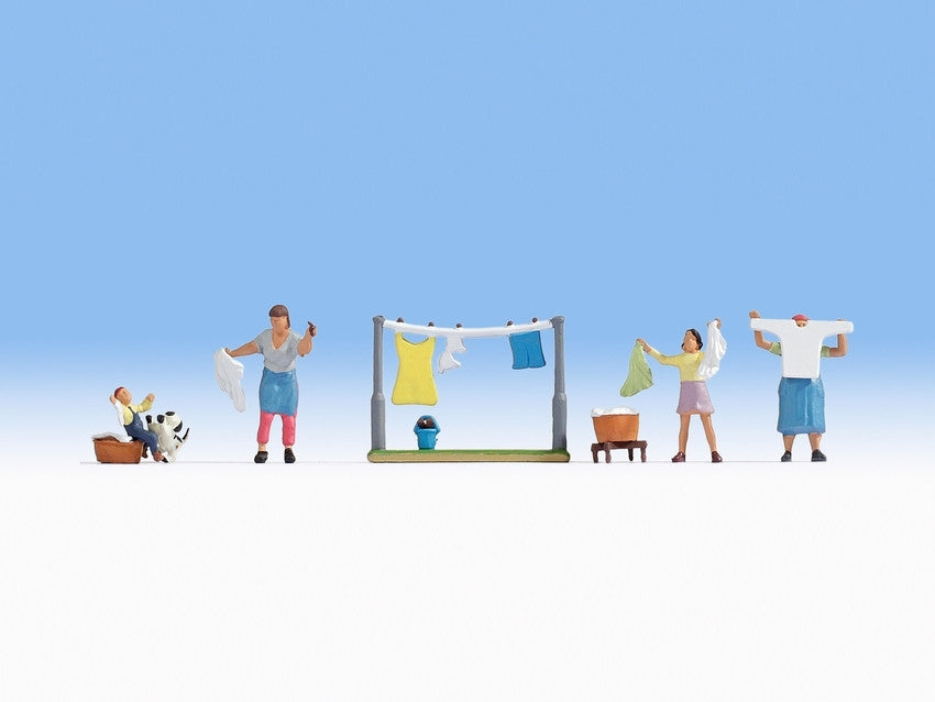 Noch 15595, Waschtag, Figuren / H0