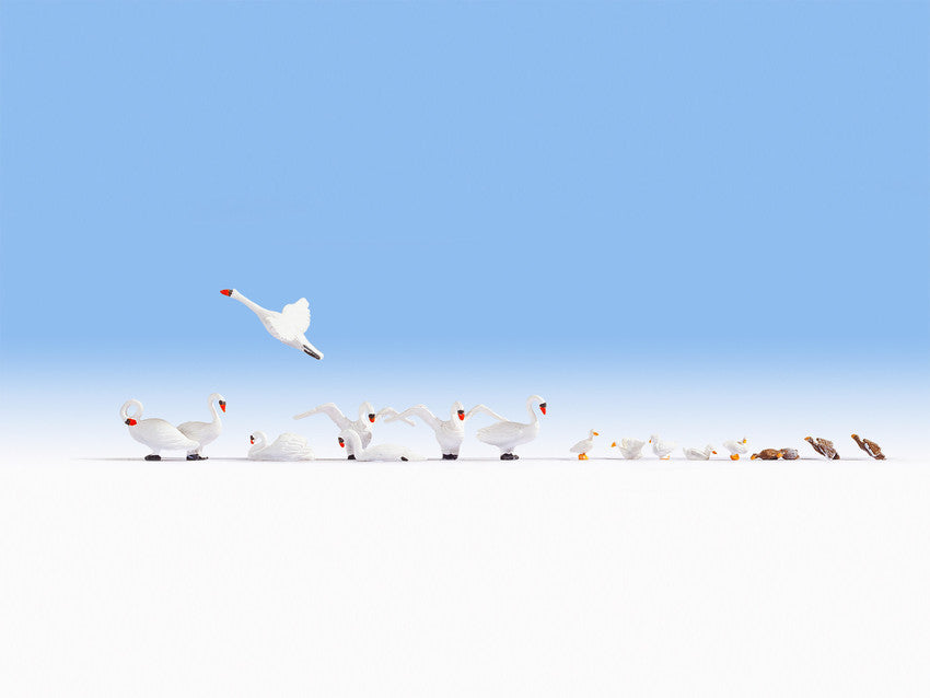 Noch 15774 Schwäne & Enten, Figuren / H0