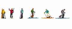 Noch 15823 Skitourengeher, Figuren / H0