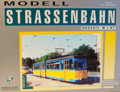 Herrmann & Partner 16012D, Straßenbahn Gelenkwagen G4, Gothaer, Bausatz / H0m